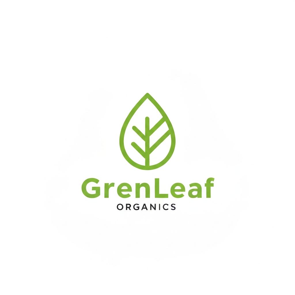 GreenLeaf Organics logo